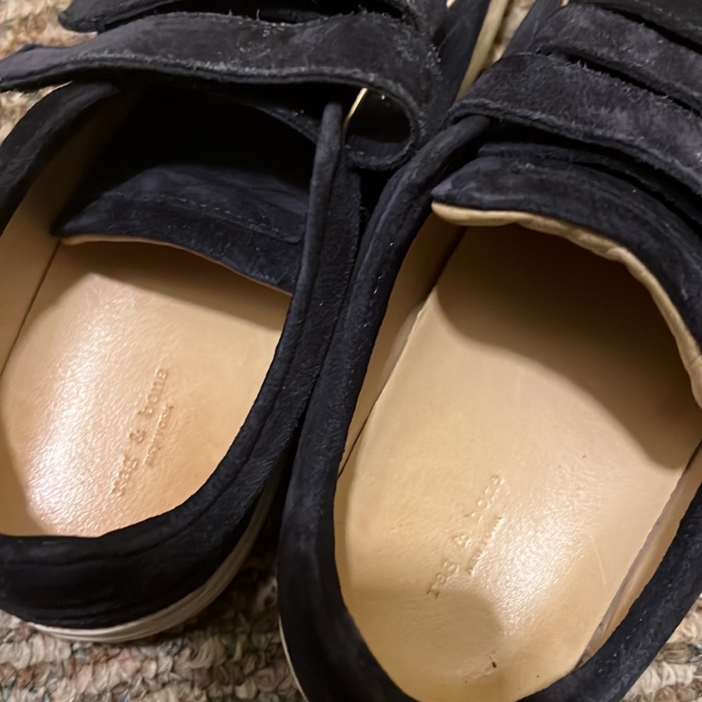 Rag And Bone Suede Sneakers - image 3